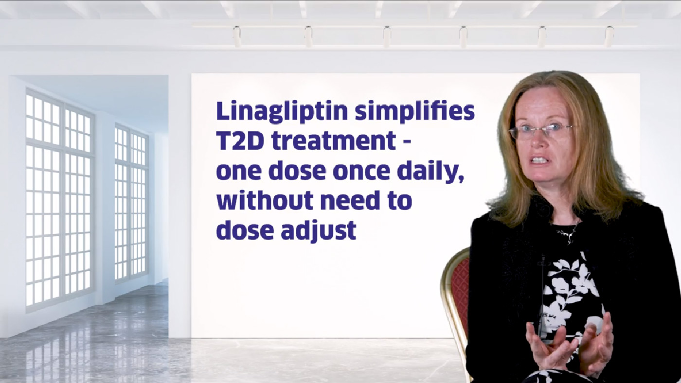 Video of Professor Davies from the UK speaking about Trajenta