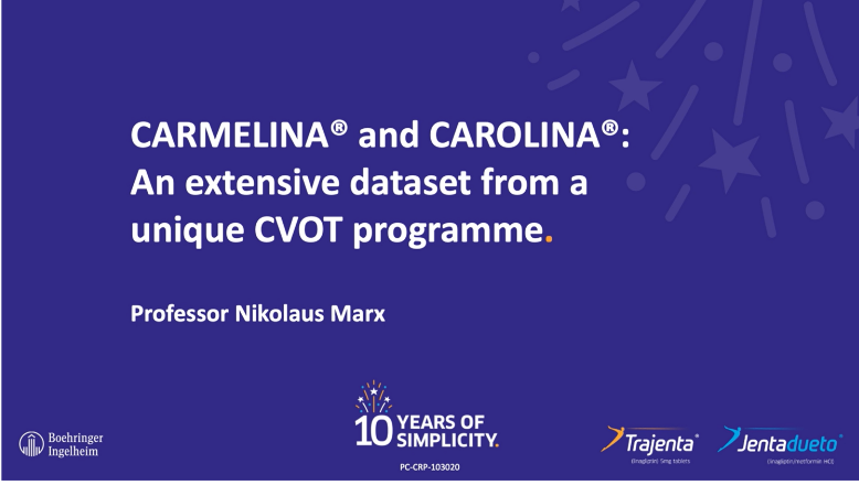 An extensive dataset from a unique CVOT programme